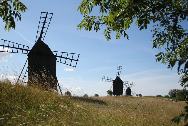 Mühlen auf Öland Mühlen auf Öland